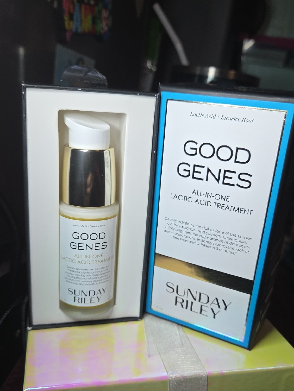 NIB Sunday Riley Good Genes All-In-One Lactic Acid Treatment - Picture 2 of 10